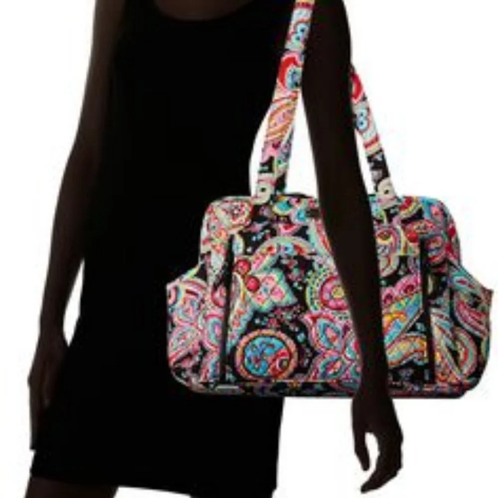 Vera Bradley Baby Bag Stroll Around Classic DARK NAVY BLUE-MSRP $158 NWT - Picture 3 of 5